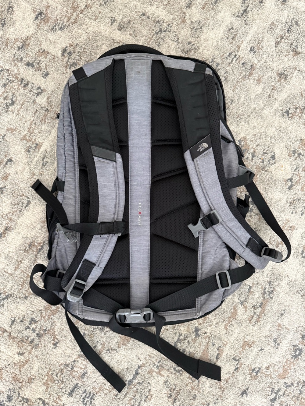 The North Face Grey and Black Borealis Backpack - Picture 2 of 7